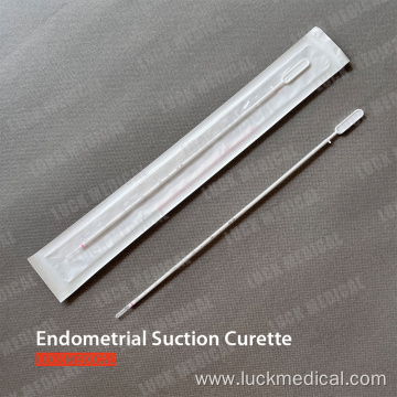 Disposable Biopsy Cannula Endometrial Suction Curette